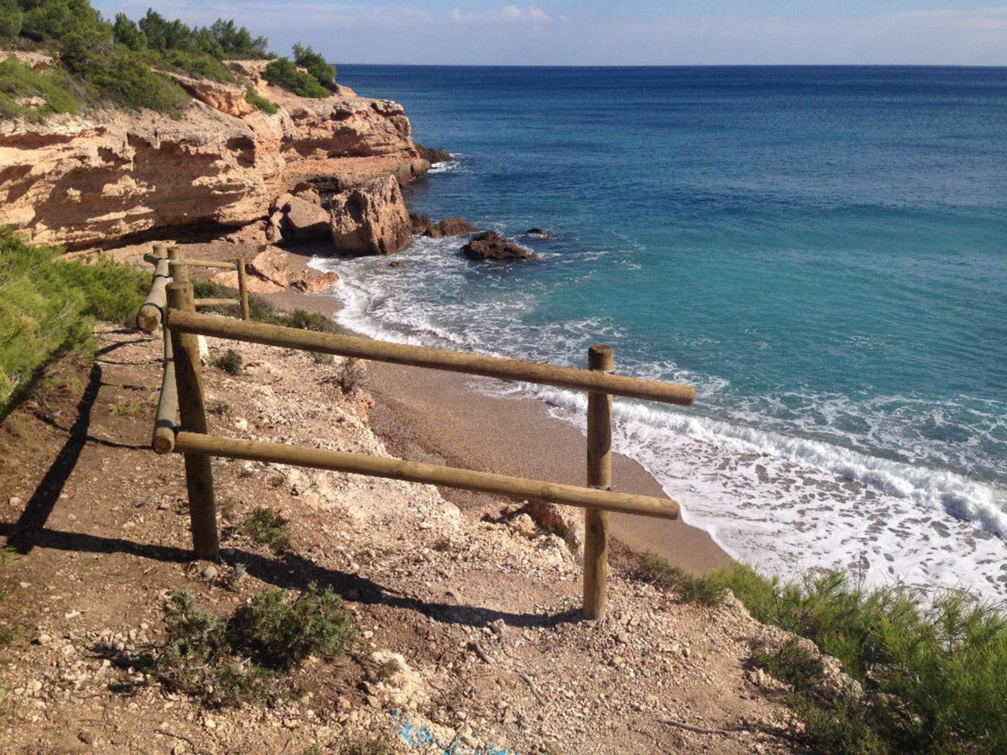 Encantador Apartamento Gaviotas Cerca De La Playa Daire Calafat Dış mekan fotoğraf